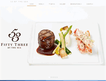 Tablet Screenshot of 53bythesea.com